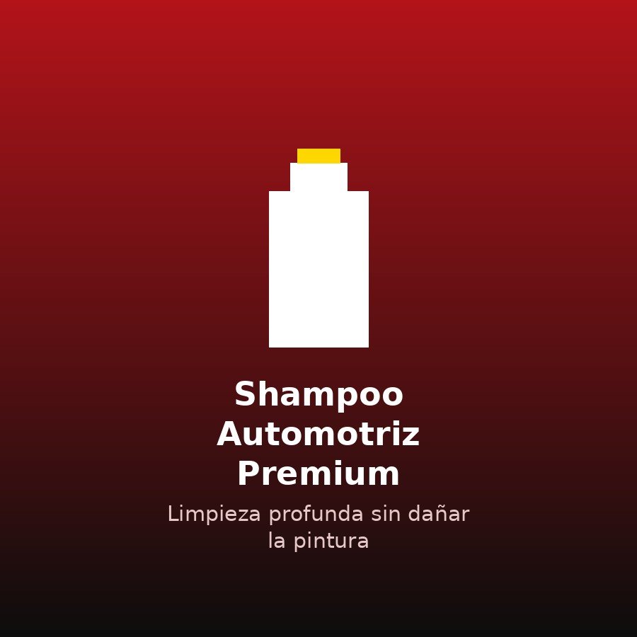 Shampoo Automotriz Premium (Ejemplo)