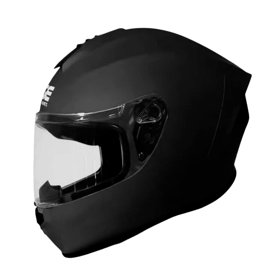 Casco FRANKIE NEGRO BRILLANTE