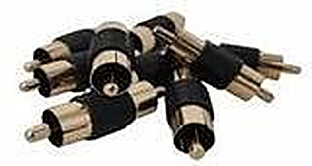 Adaptador RCA 2 hembras / 2 machos