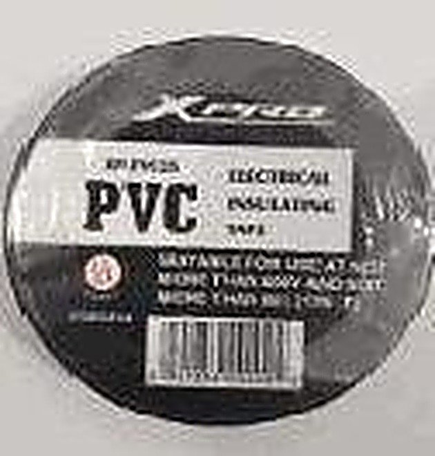 Tape negro heavy duty 25mts