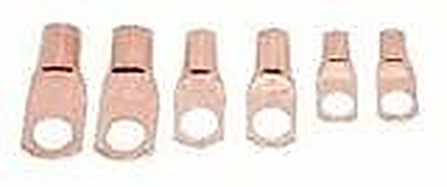 Terminal 100% cobre (0GA/4GA/8GA) paq. 24un