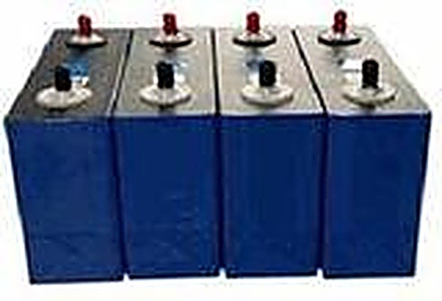 4 Celdas Litio LifePO4 340A 3.2V