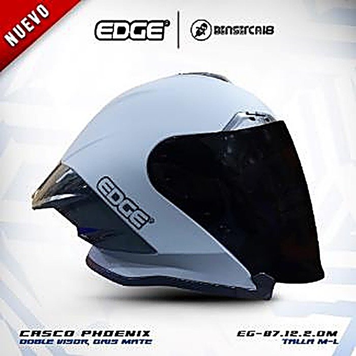 Casco PHOENIX GRIS MATE