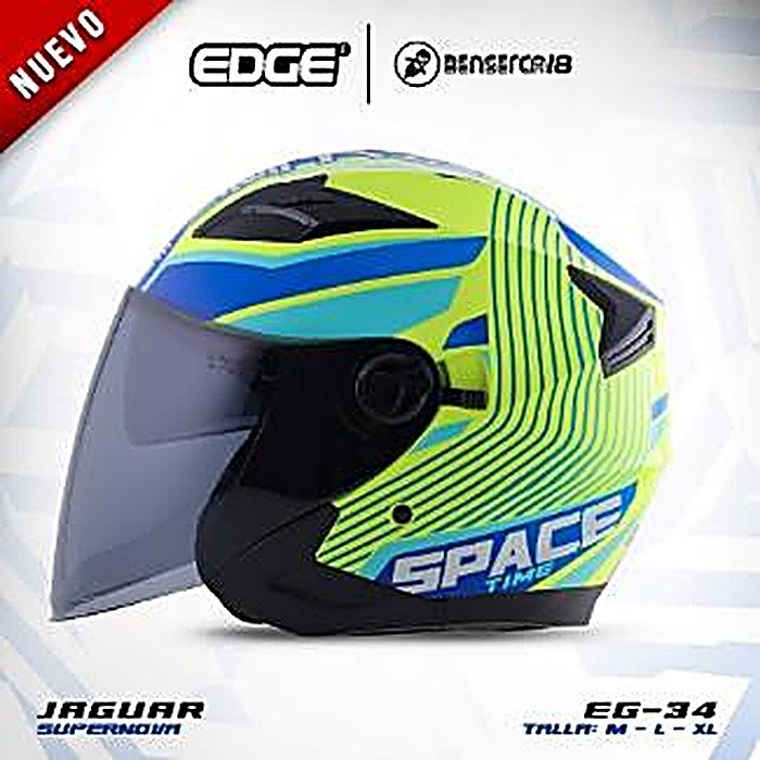 Casco JAGUAR SUPER NOVA AMARILLO BRILLANTE