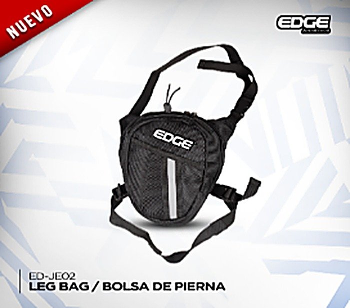 BOLSO DE PIERNA CON CORREAS AJUSTABLES, MARCA: EDGE